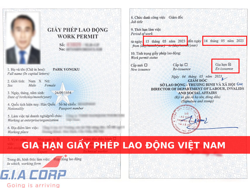 gia hạn giấy phép lao động