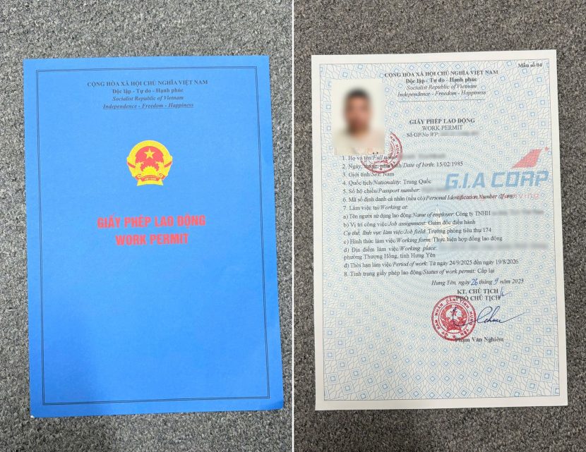 Chi nhánh doanh nghiệp có được nộp hồ sơ xin cấp giấy phép lao động không?