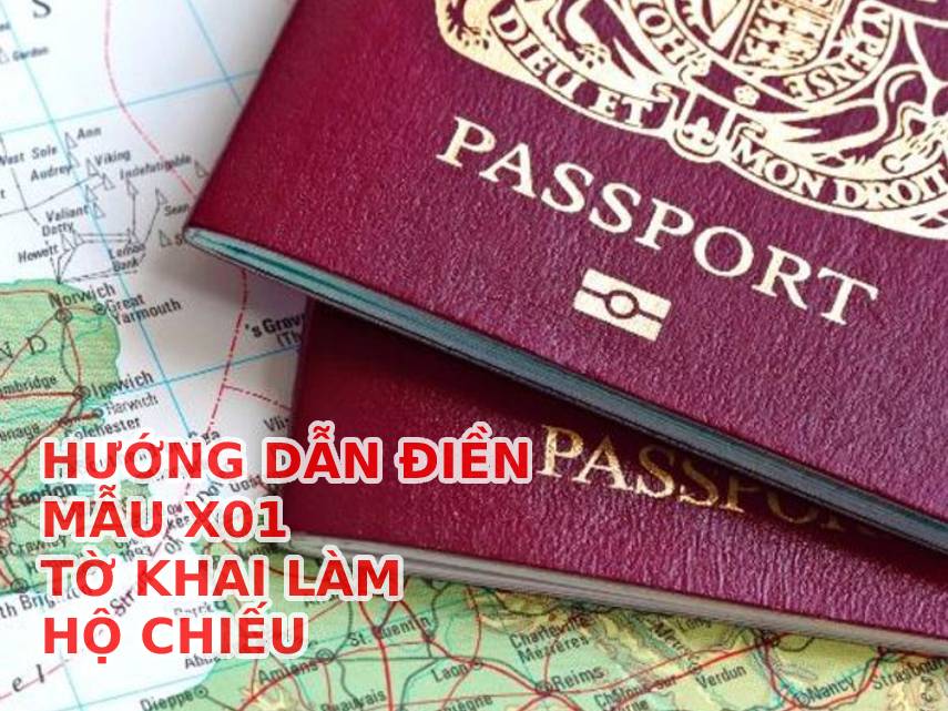 mẫu x01 - tờ khai làm hộ chiếu