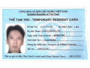 thẻ tạm trú