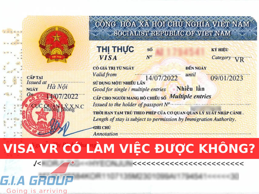 visa vr có làm việc được không