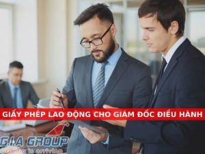 giấy phép lao động cho giám đốc điều hành