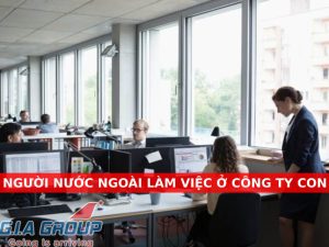 người nước ngoài làm việc ở công ty con