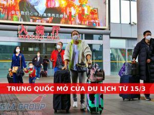 trung quốc mở cửa du lịch từ 15/3