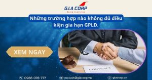 trường hợp nào không đủ điều kiện gia hạn GPLĐ