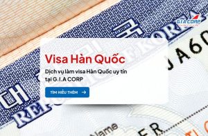 Dịch vụ làm visa Hàn Quốc uy tín