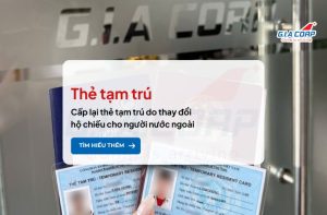 cấp lại thẻ tạm trú do thay đổi hộ chiếu