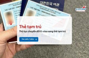 chuyển đổi E-visa sang thẻ tạm trú