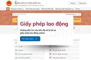 tra cuu tien do xu ly ho so giay phep lao dong giacorp
