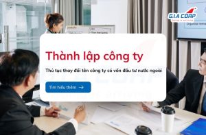 thay đổi tên công ty có vốn đầu tư nước ngoài