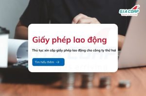 giấy phép lao động cho công ty thứ hai