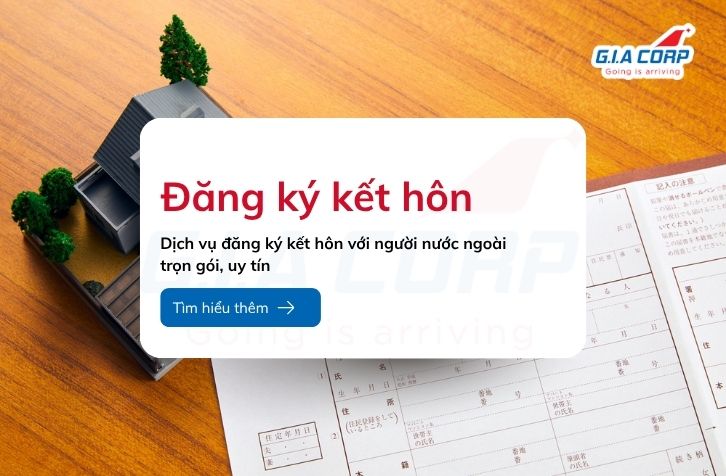 Dịch vụ đăng ký kết hôn với người nước ngoài trọn gói, uy tín