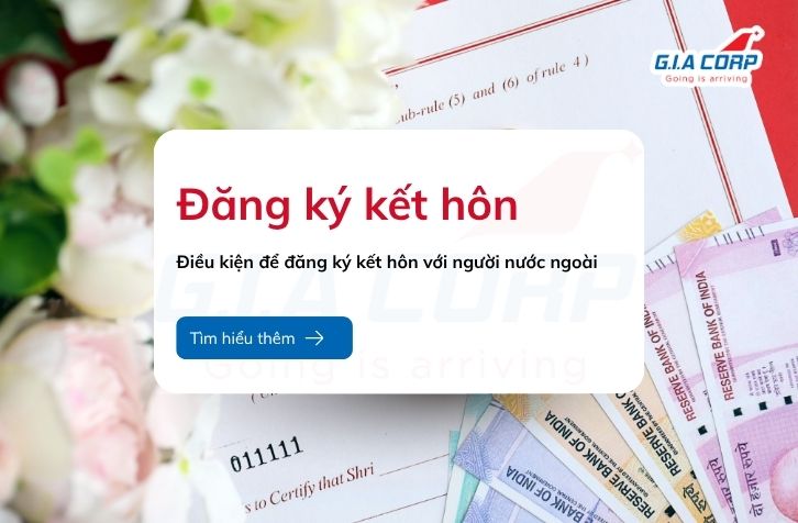 Điều kiện để đăng ký kết hôn với người nước ngoài