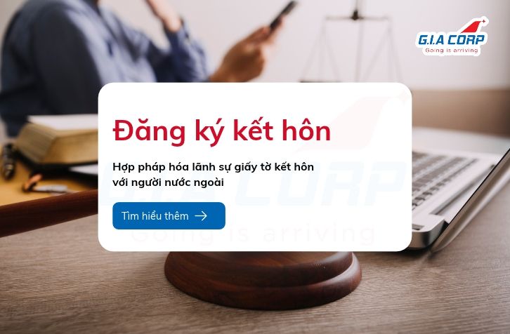 Hợp pháp hóa lãnh sự giấy tờ kết hôn với người nước ngoài